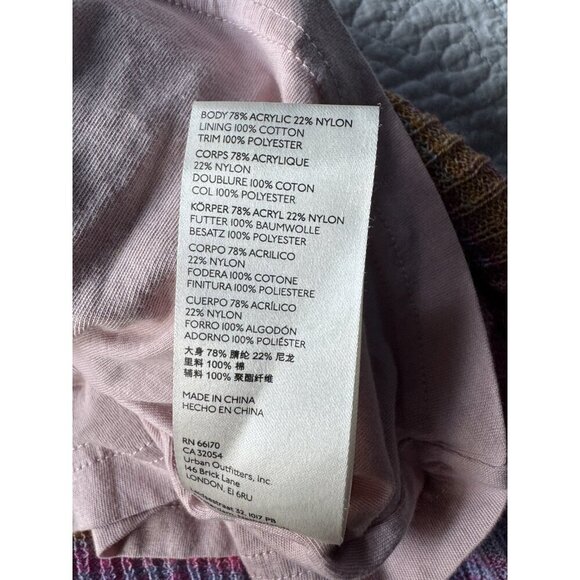 Free People Womens Endless Love Halter Maxi Dress Size M Rainbow Space Dye Knit - Picture 11 of 13